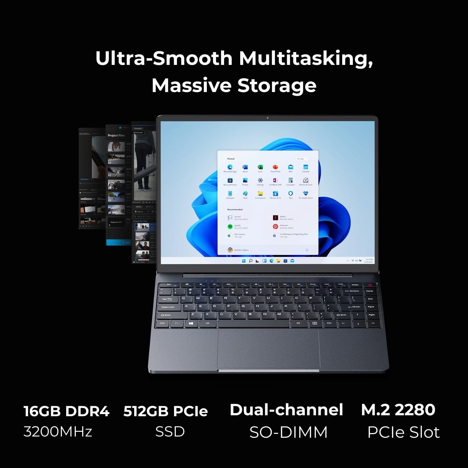 CHUWI CoreBook X AMD Ryzen™ 5 7430U Laptop